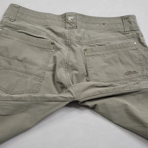 Kuhl Revolver Vintage Patina Dye Mens Pants 36x32 Cotton Outdoor Hiking - Picture 13 of 15